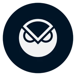 Gnosis Gno logo, black icon version, on a transparent background