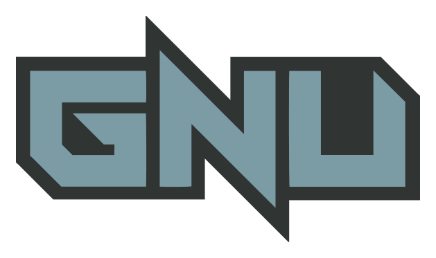 Logo da Gnu em fundo transparente