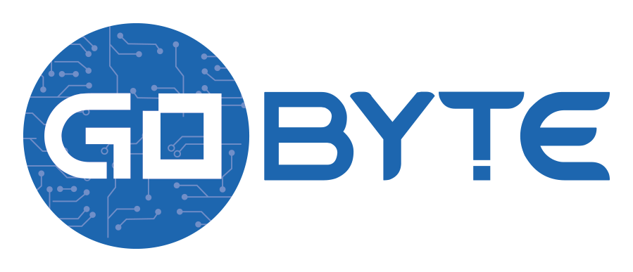 Gobyte logo on a transparent background