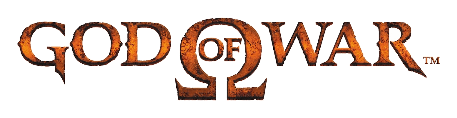 God of War logo on a transparent background