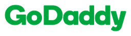 Logo da Godaddy, versão logotipo, em fundo transparente