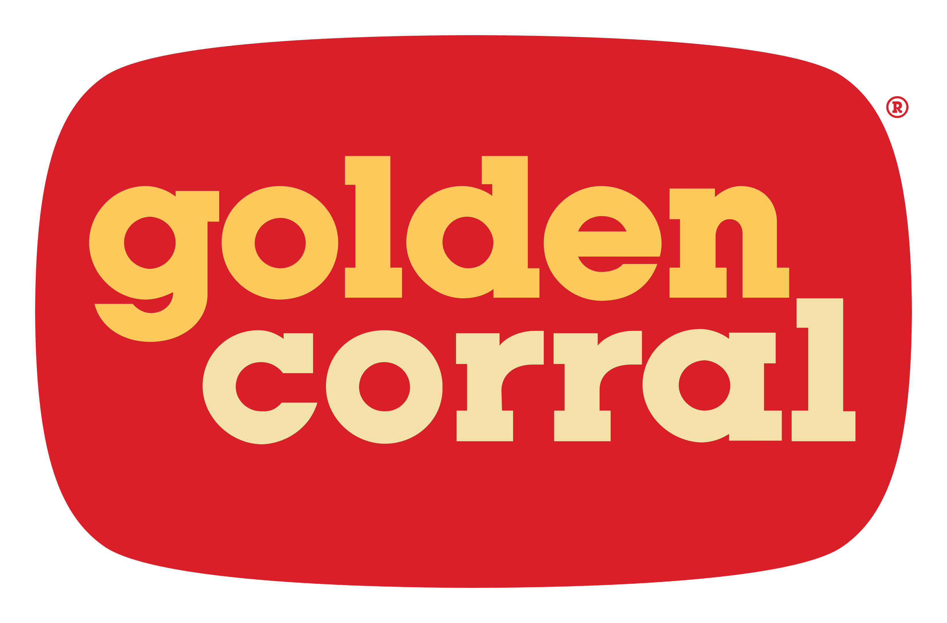 Golden Corral logo on a transparent background