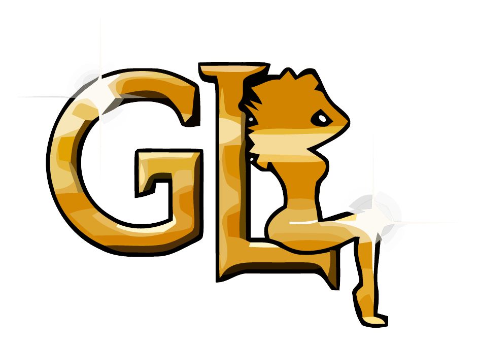 Golden Lady logo on a transparent background