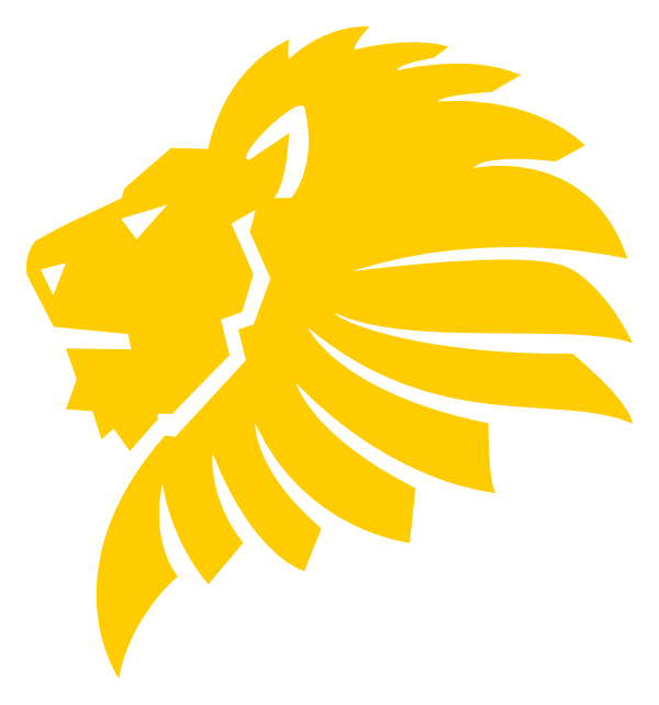 Goldlion logo, icon version, on a transparent background