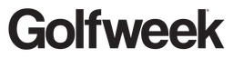 Golfweek logo, black wordmark version, on a transparent background
