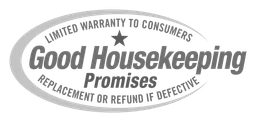 Good Housekeeping Logo, Variante monochrom, auf transparentem Hintergrund