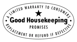 Good Housekeeping Logo, Variante weiß, auf transparentem Hintergrund