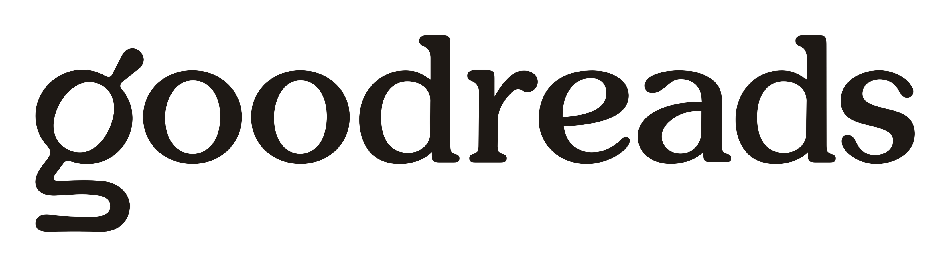 Logo Goodreads sur fond transparent
