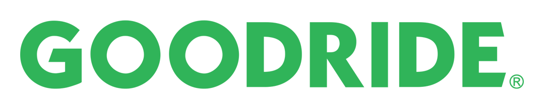 Goodride logo on a transparent background