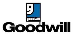 Goodwill logo, black version, on a transparent background