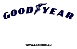 Goodyear logo, horizontal version, on a transparent background