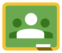 Google Classroom logo, icon version, on a transparent background