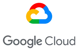 Google Cloud logo, horizontal version, on a transparent background