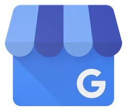 Google Business Profile Logo, Variante Icon, auf transparentem Hintergrund