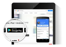 Google Play Badge logo, monochrome version, on a transparent background