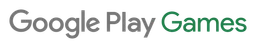 Google Play Games logo, wordmark version, on a transparent background