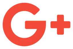 Google Plus logo, horizontal version, on a transparent background