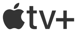 Google TV logo, black wordmark version, on a transparent background