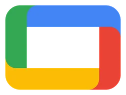 Google TV logo, horizontal version, on a transparent background