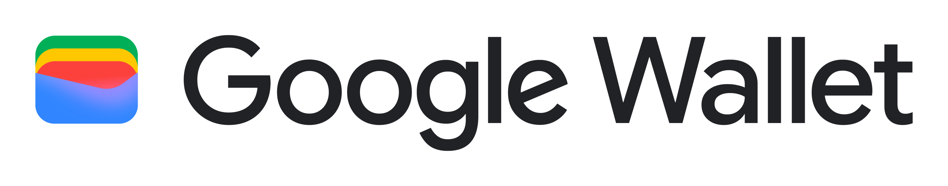 Google Wallet logo on a transparent background