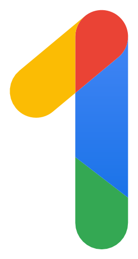 Google logo, horizontal version, on a transparent background