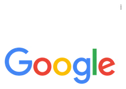 Google logo, icon version, on a transparent background
