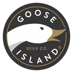 Goose Island logo, monochrome icon version, on a transparent background