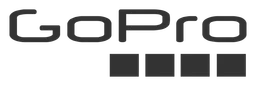 GoPro logo, black wordmark version, on a transparent background