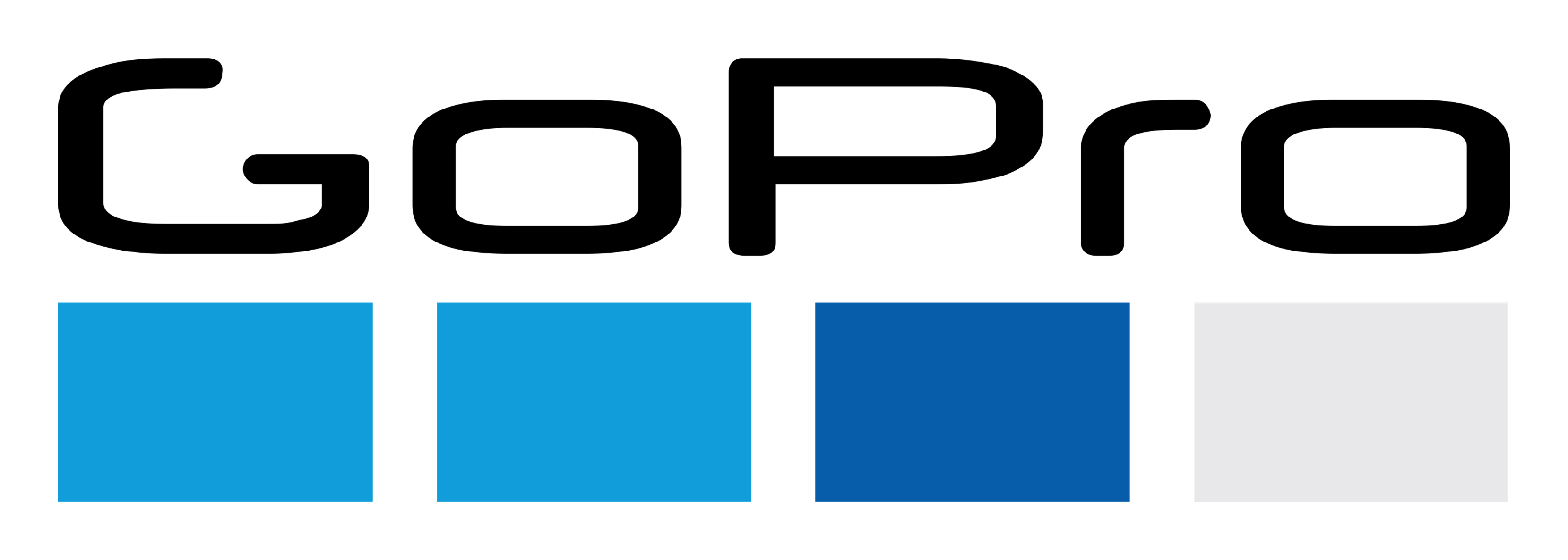 GoPro logo on a transparent background