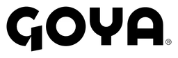 Goya logo, black wordmark version, on a transparent background
