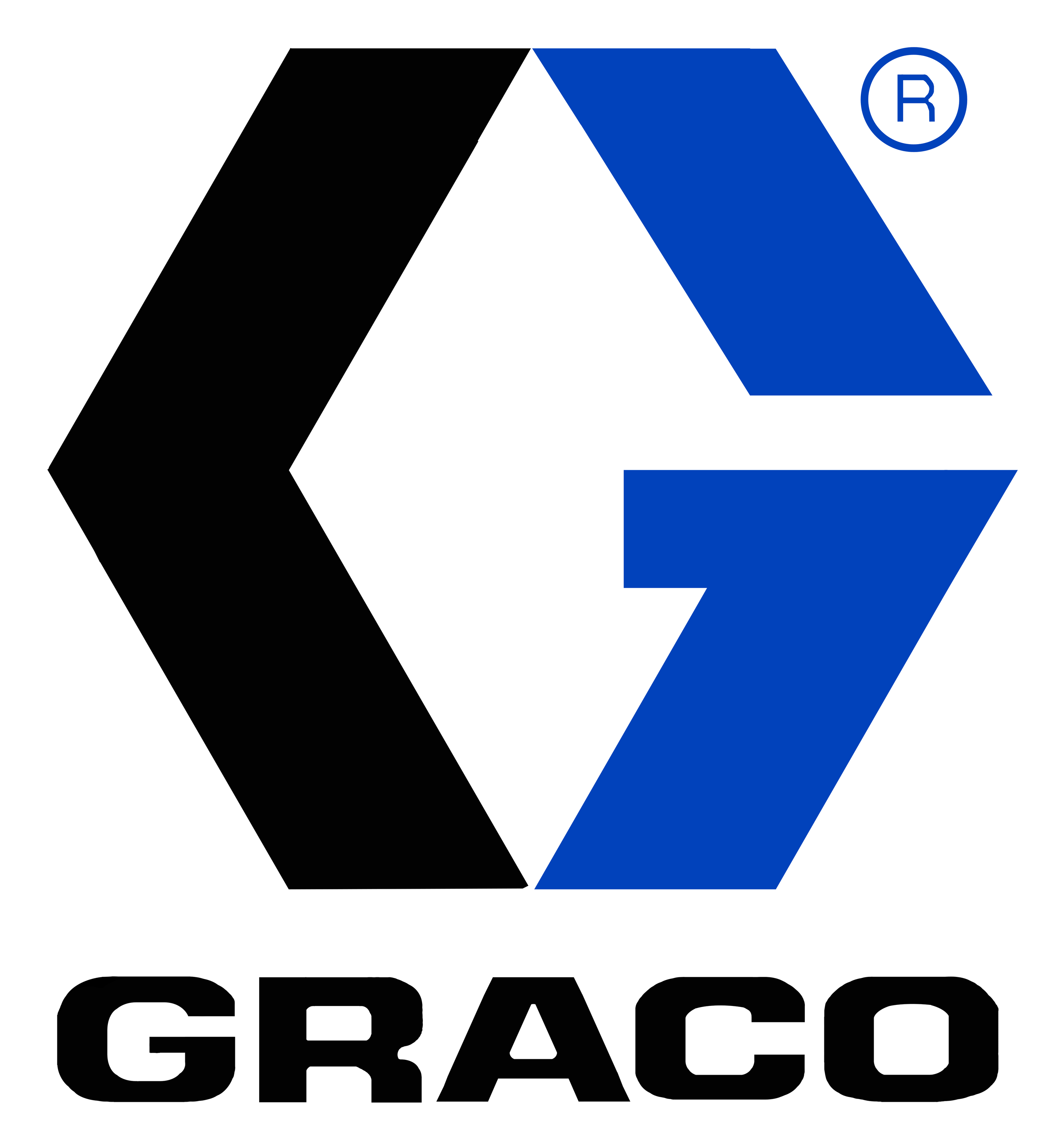 Graco logo on a transparent background