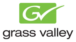 Grass Valley logo, horizontal version, on a transparent background
