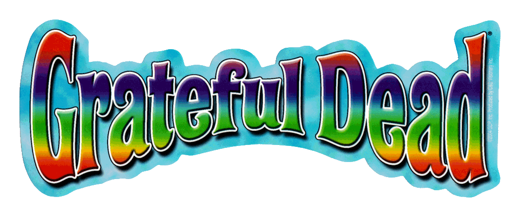 Grateful Dead logo on a transparent background