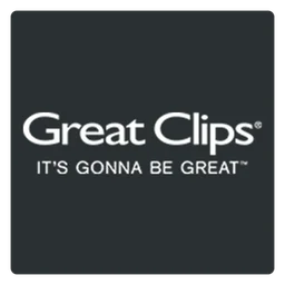 Great Clips logo, black icon version, on a transparent background