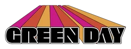 Logo de Green Day, versión logotipo, sobre fondo transparente