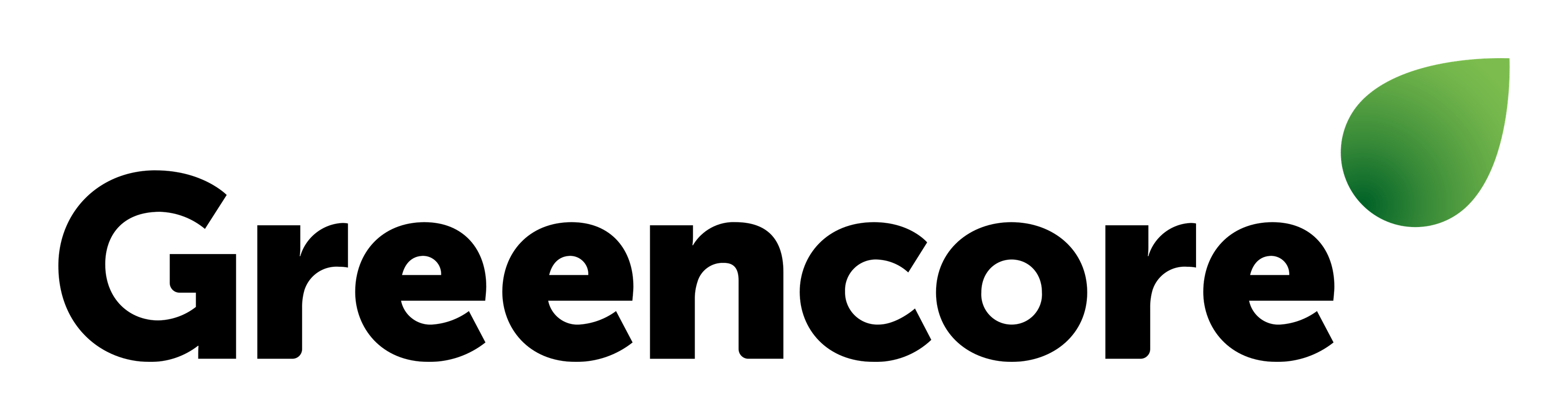 Greencore logo on a transparent background