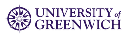 Greenwich logo, wordmark version, on a transparent background
