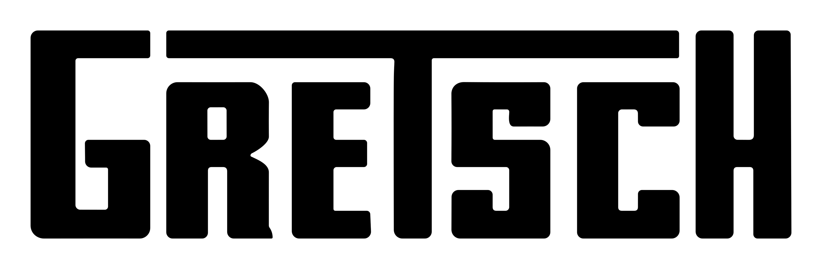 Gretsch logo on a transparent background