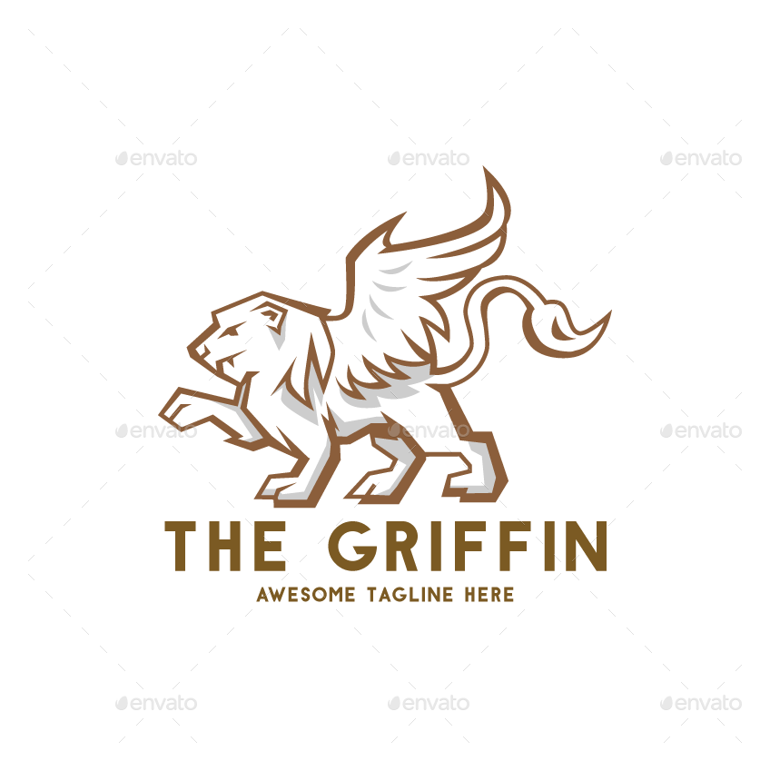 Griffin logo on a transparent background