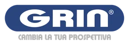 Logo de Grin, versión logotipo, sobre fondo transparente