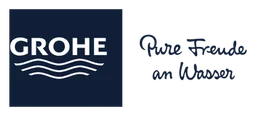 Grohe logo, black wordmark version, on a transparent background