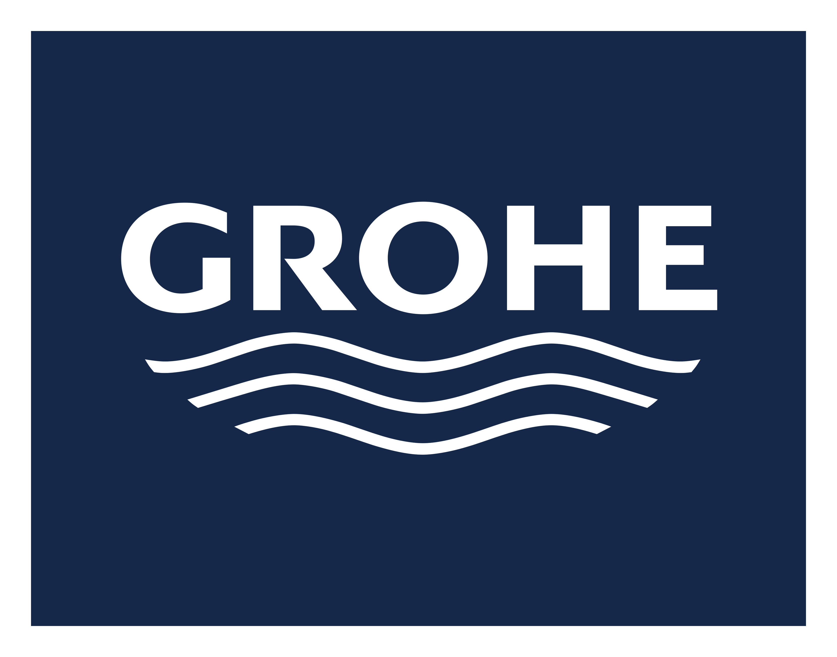 Grohe logo on a transparent background