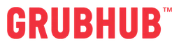 Grubhub logo, wordmark version, on a transparent background