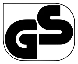 GS logo, black icon version, on a transparent background