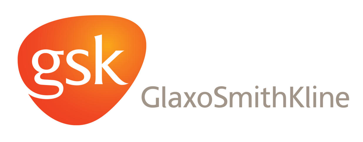 GSK logo on a transparent background