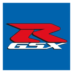 GSX R Logo, Variante Icon, auf transparentem Hintergrund