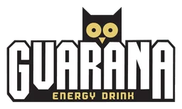 Guarana logo, monochrome version, on a transparent background