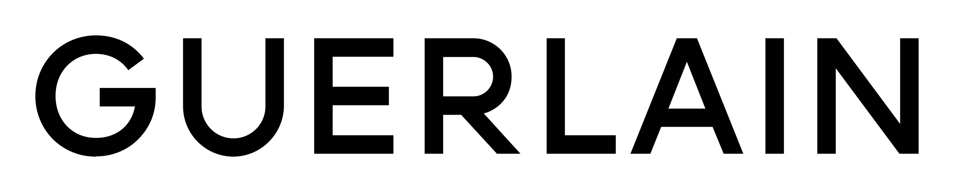 Guerlain logo on a transparent background