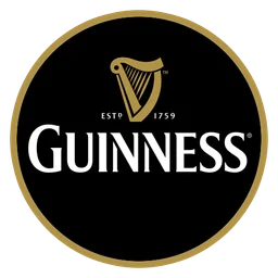 Logo da Guinness, versão ícone, em fundo transparente