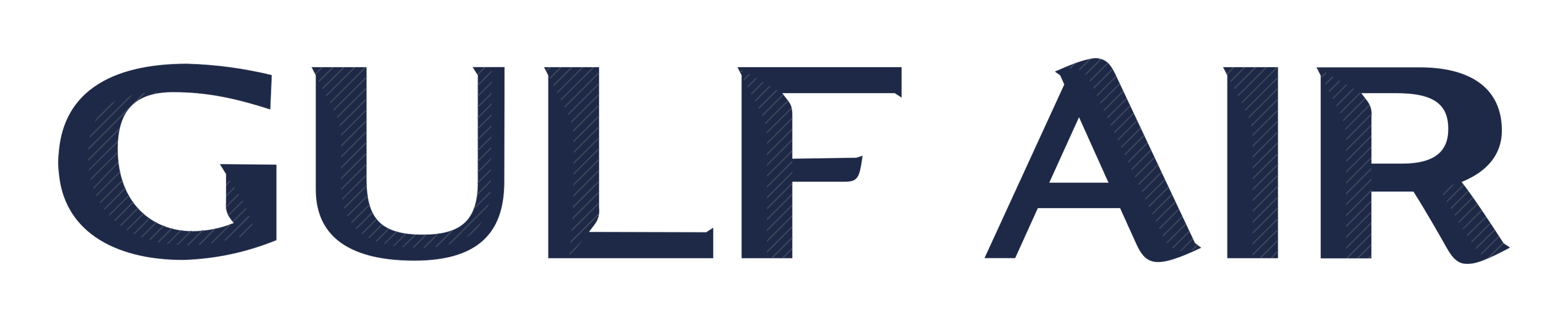 Gulf Air logo on a transparent background